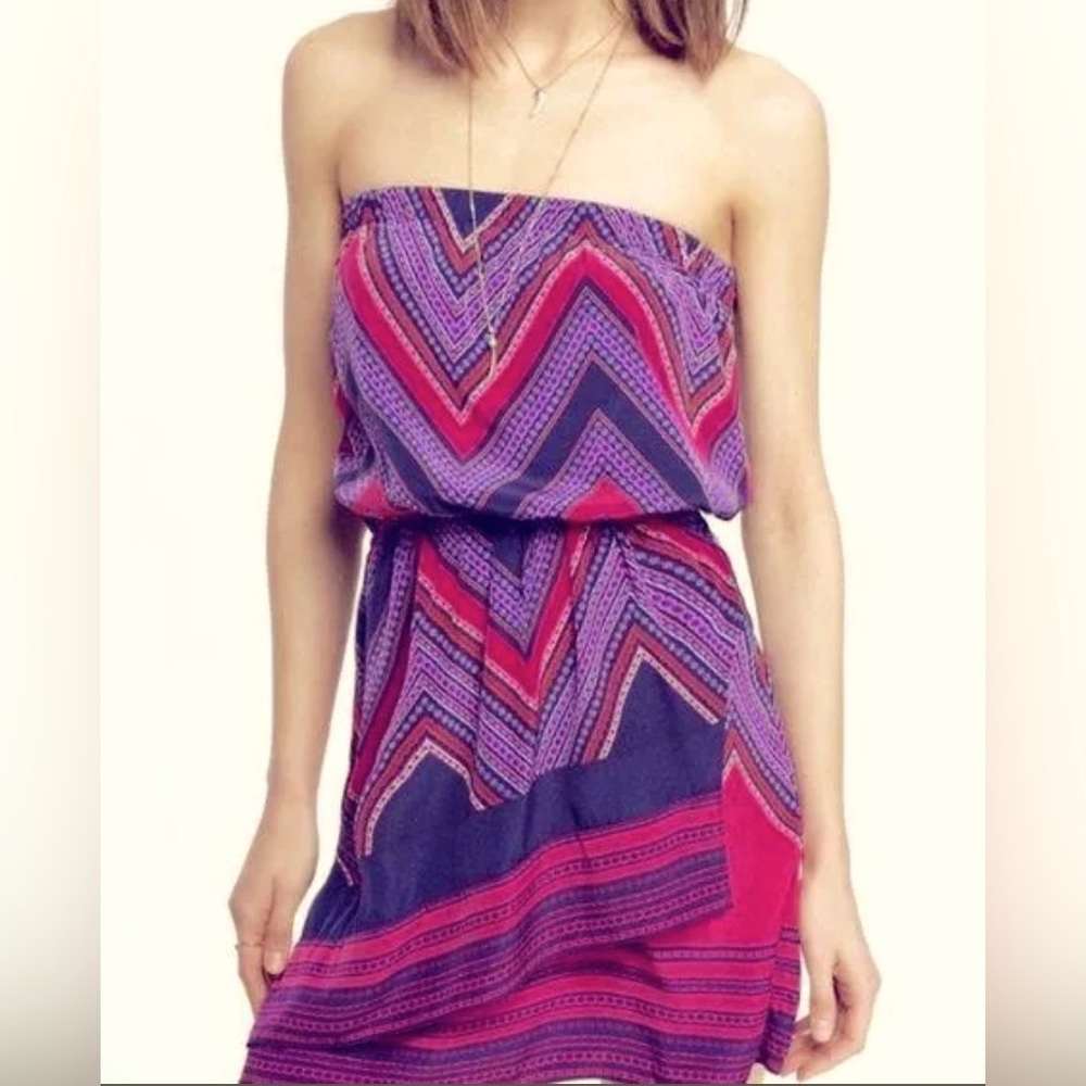 Express Strapless Easy Care Mini Dress Size M